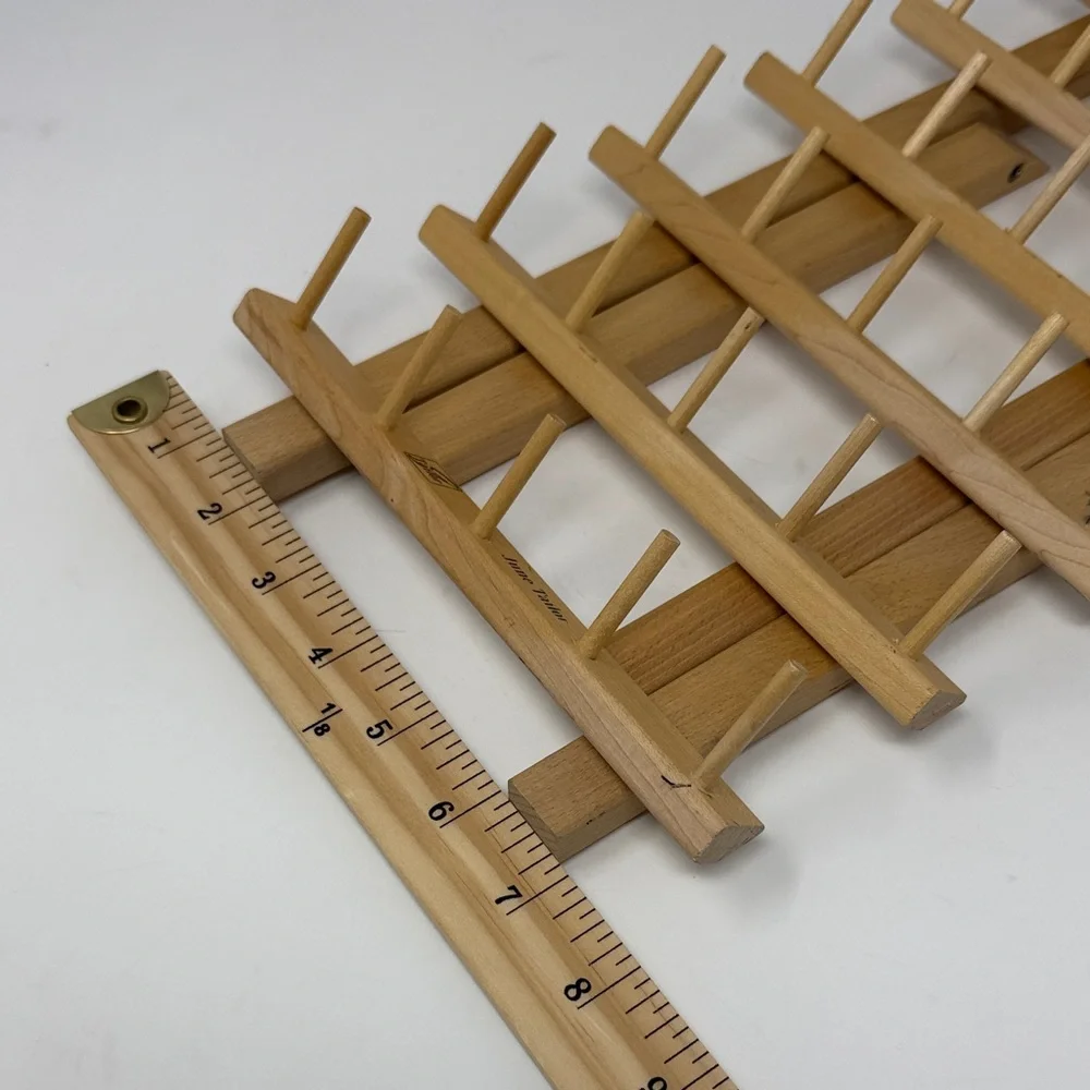 June Tailor wood Thread Spool Organizer